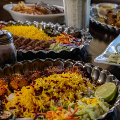 Various Persian Dishes.