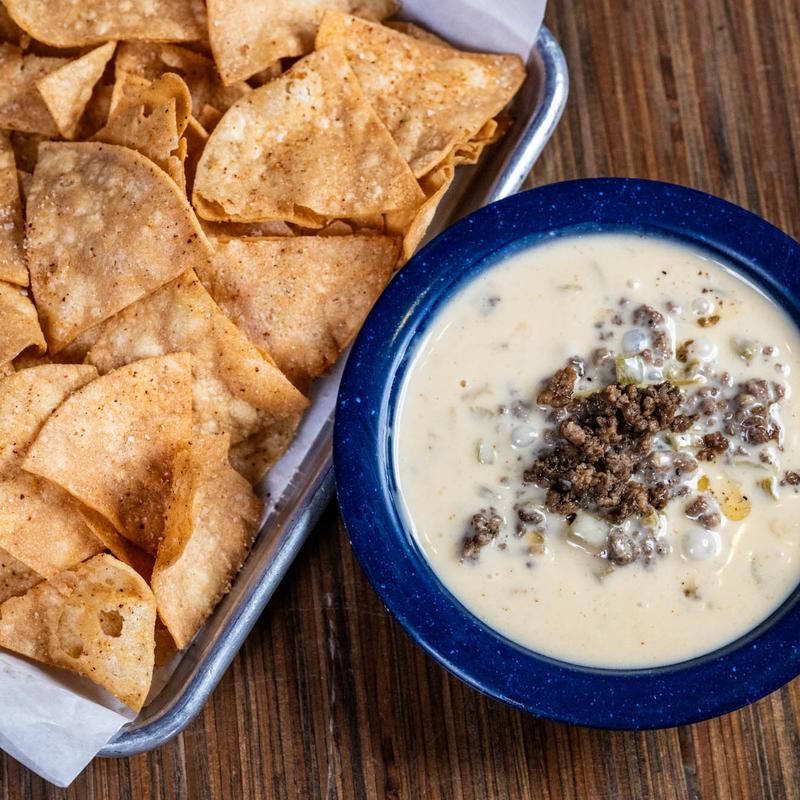 Chips & Cheesy Bean Dip photo