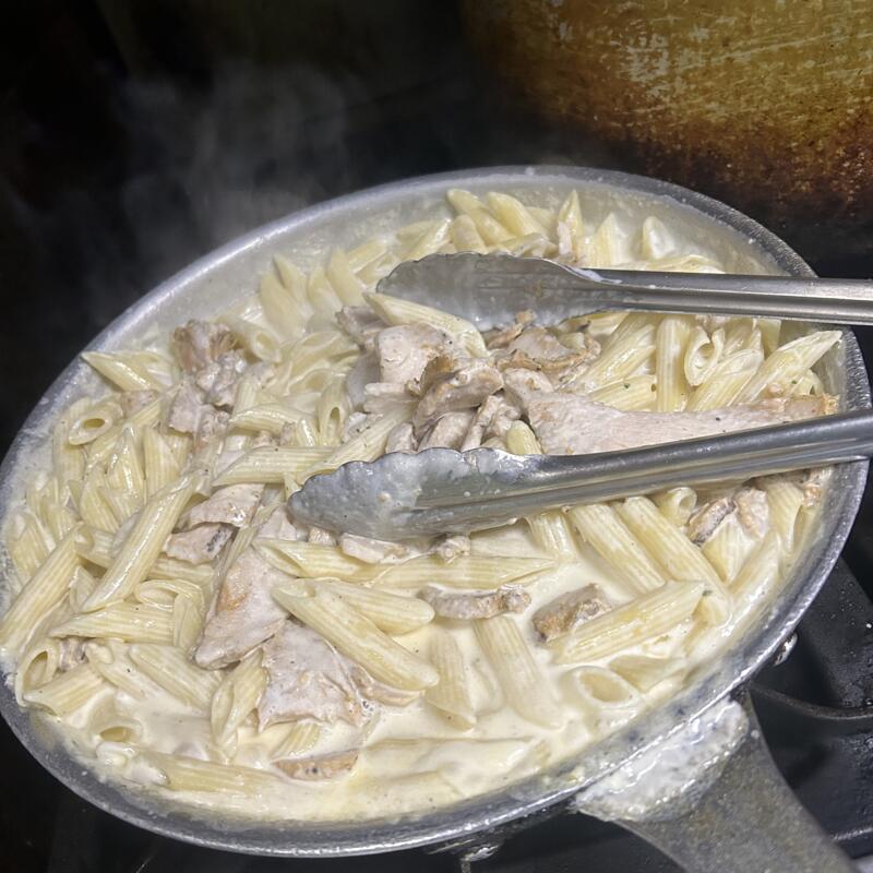 Chicken Penne Alfredo photo