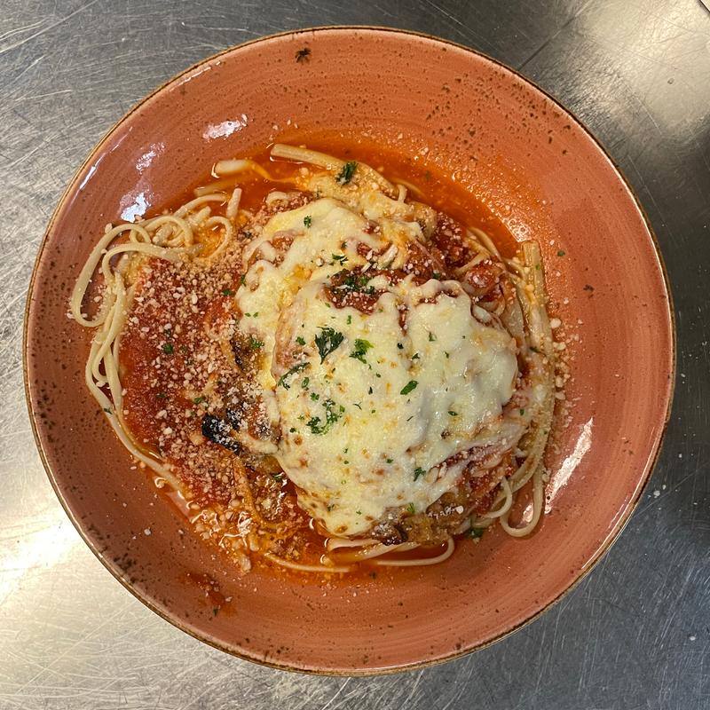 menu item 27 of 85, Eggplant Parmesan