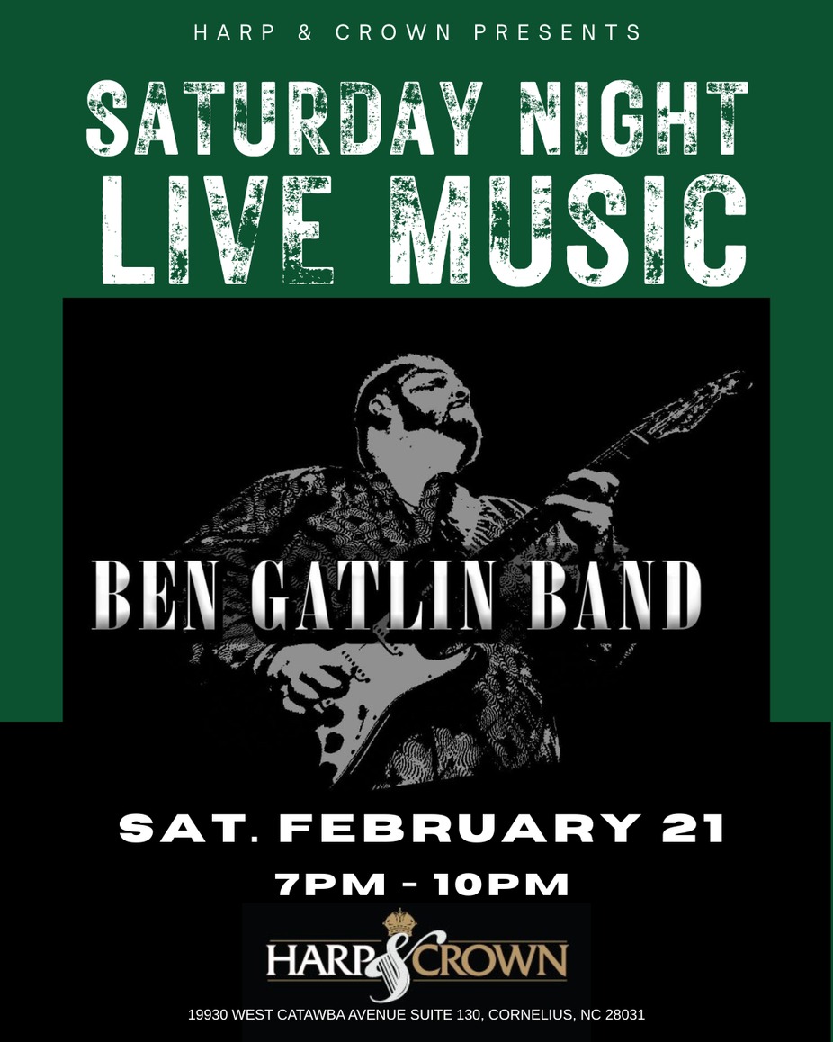 Ben Gatlin Trio - Live at Harp & Crown! event photo