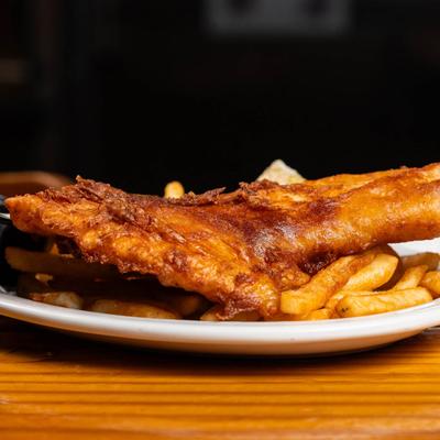 Fish and chips.