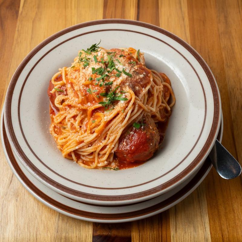 Spaghetti & Meatballs photo