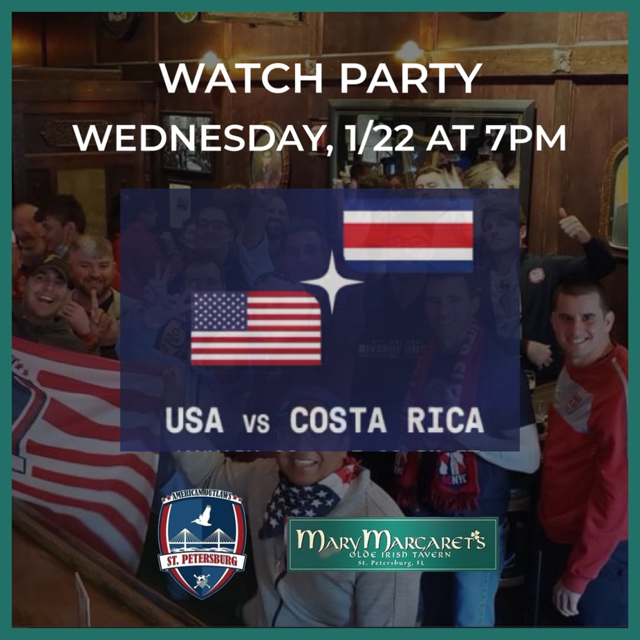 American Outlaws St. Petersburg: USMNT vs. Costa Rica Watch Party event photo