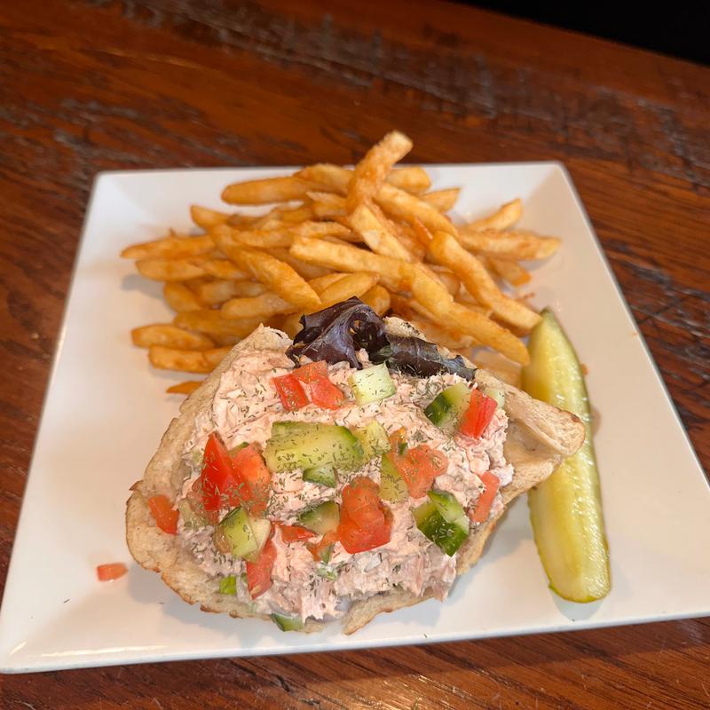Tuna salad pita pocket photo