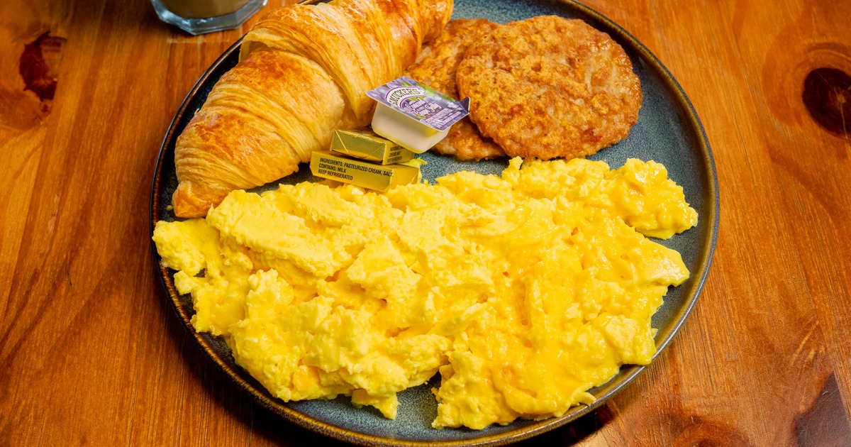 The Survey breakfast plate