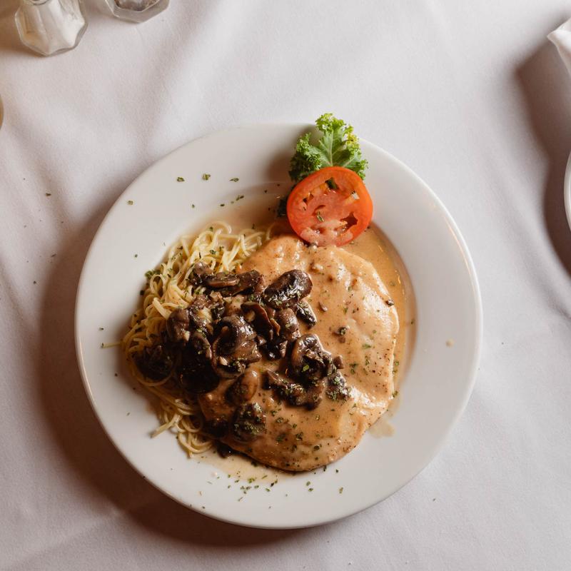 Fresh Veal Cutlet Parmigiana photo