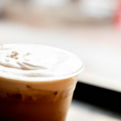 Strawberry shortcake signature coffee.