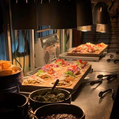 Various food on the table