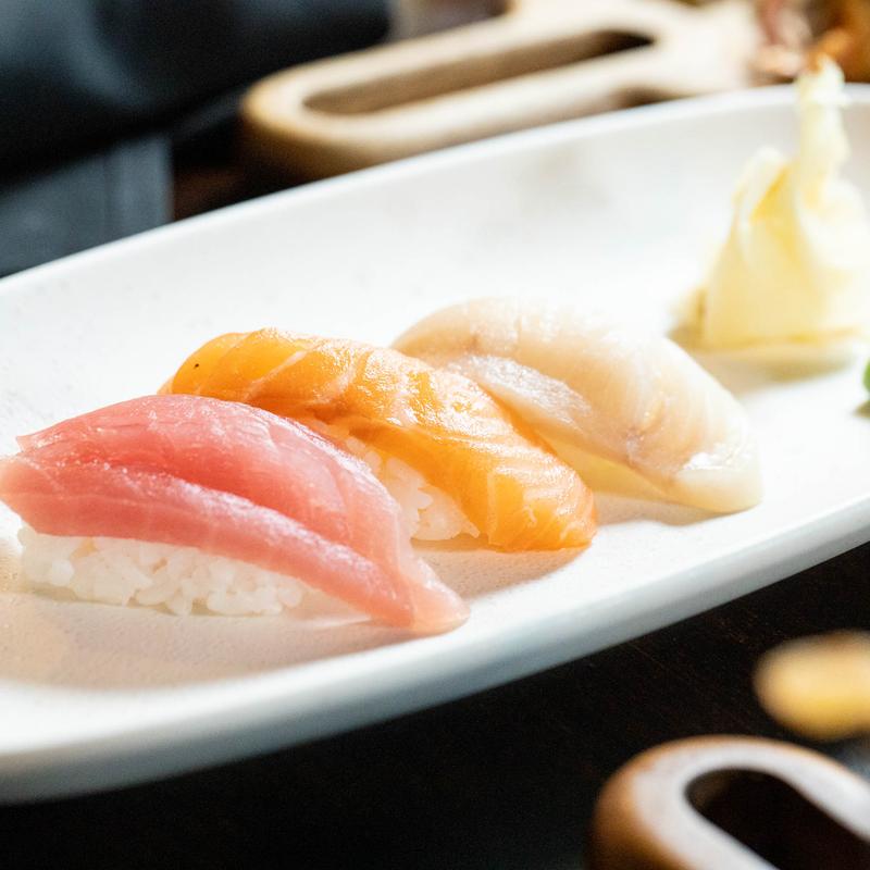 Salmon, Smoked Salmon, Tuna, Eel, Yellowtail photo