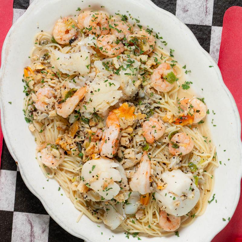 menu item 5 of 9, Seafood Á La Faso