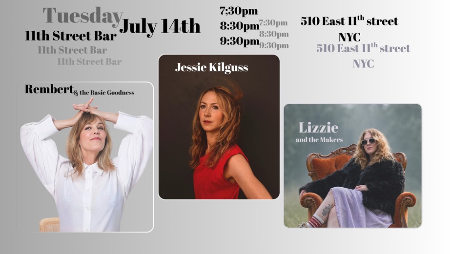 Jesse Kilguss / Rembert & The Basic Goodness / Lizzie & The Makers event photo
