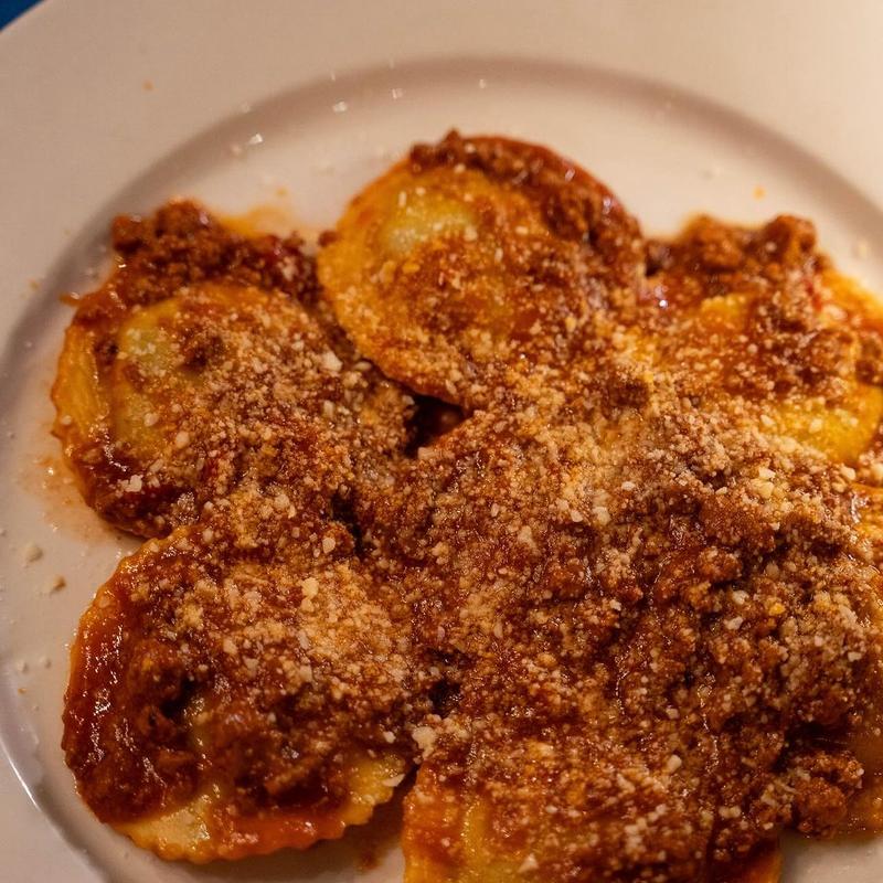 Home-Made Ravioli al Ragu' Toscano photo
