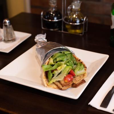 Chicken wrap.