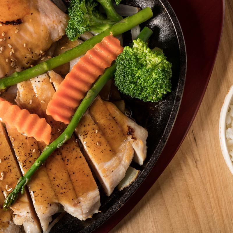 menu item 10 of 15, Chicken & Salmon Teriyaki