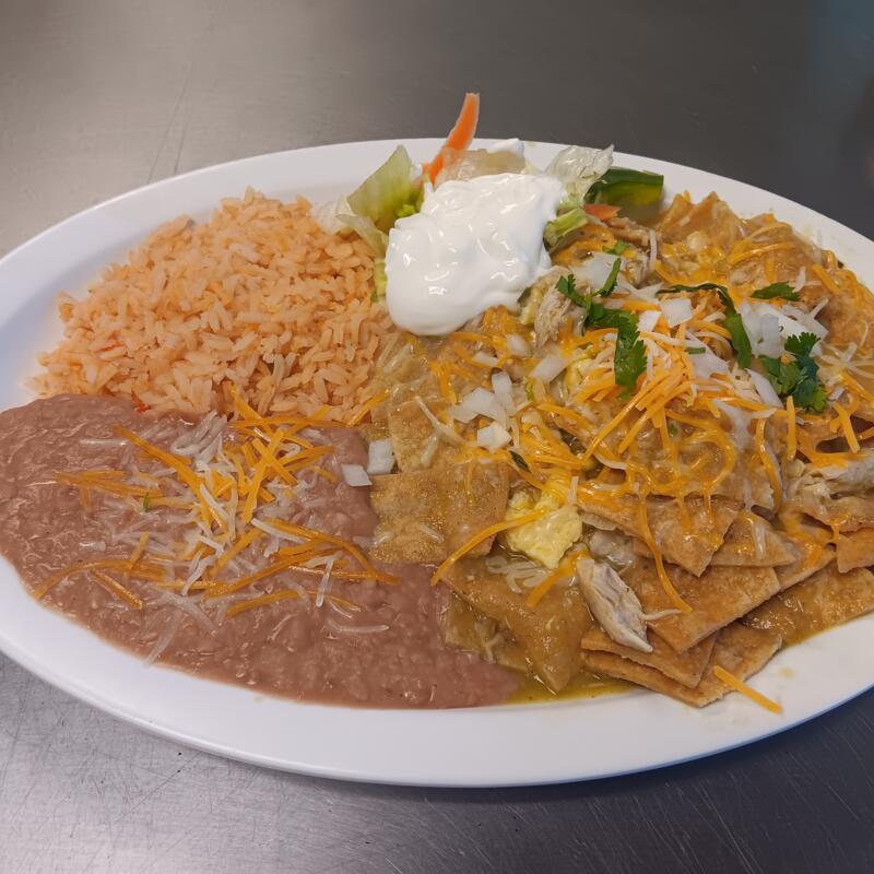 menu item 11 of 67, Chilaquiles