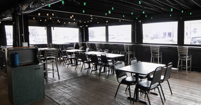 Tables ready for guests