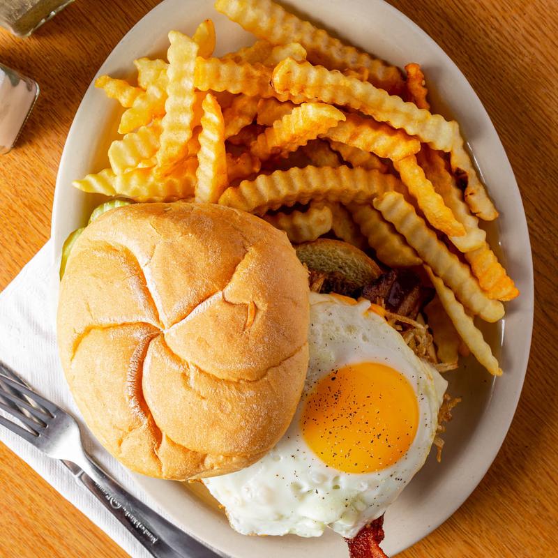 *Wavelands Breakfast Burger photo