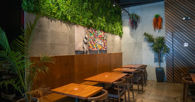 Interior, seating area, different angle