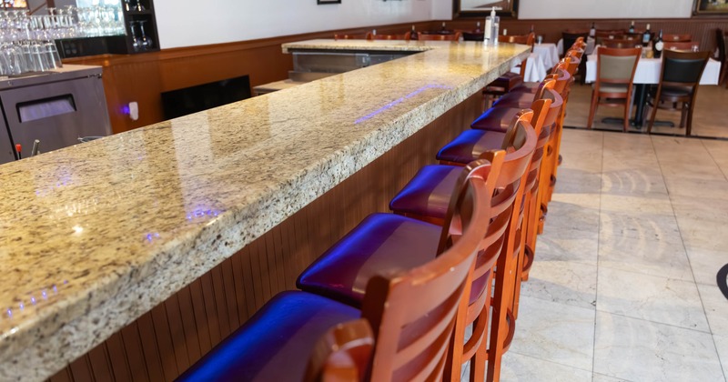 Interior bar area