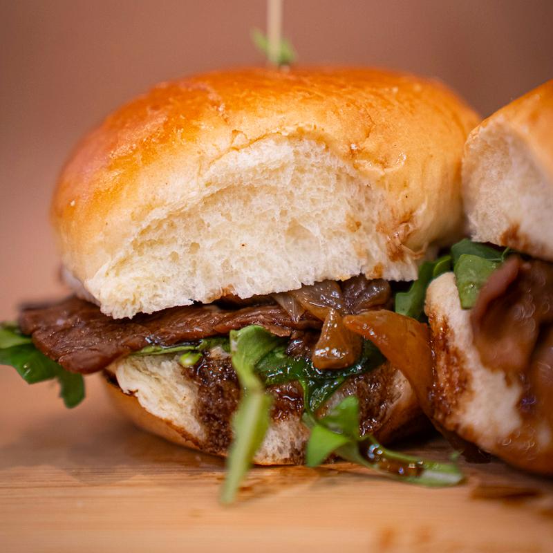 Balsamic Steak  Cocktail Sliders photo