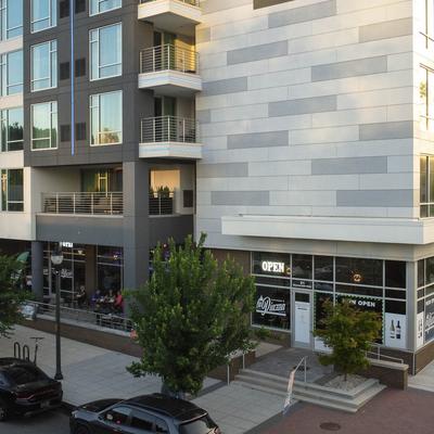 The restaurant's building.