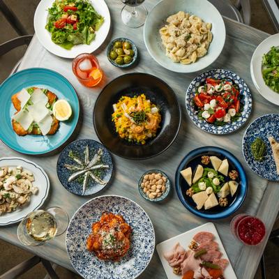 A table full of goodness.