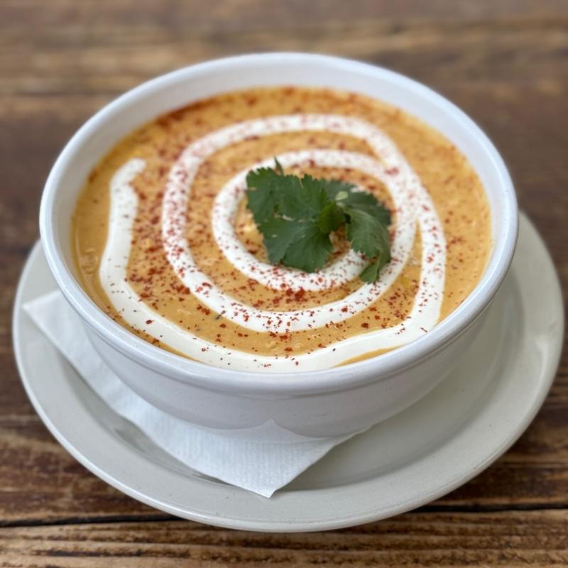 ZESTY ROASTED CORN BISQUE photo