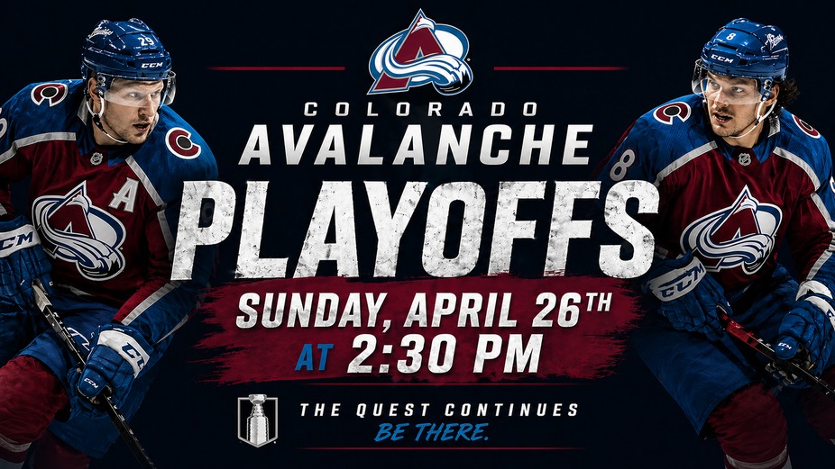 Avalanche Game 4 Playoffs! event photo