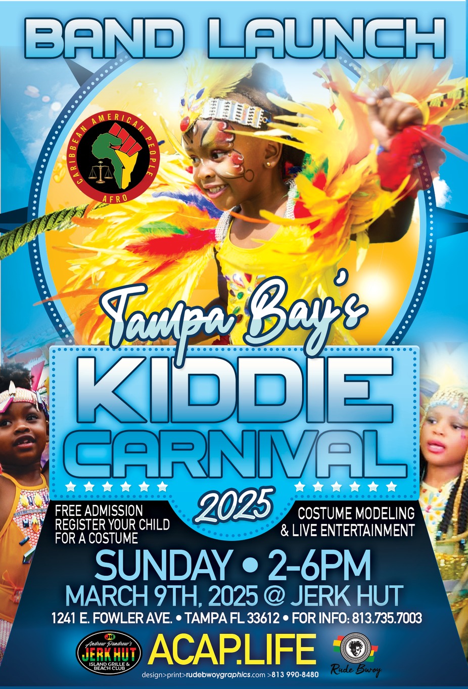 Tampa Bay's Kiddie Carnival 2025 Band Launch event photo