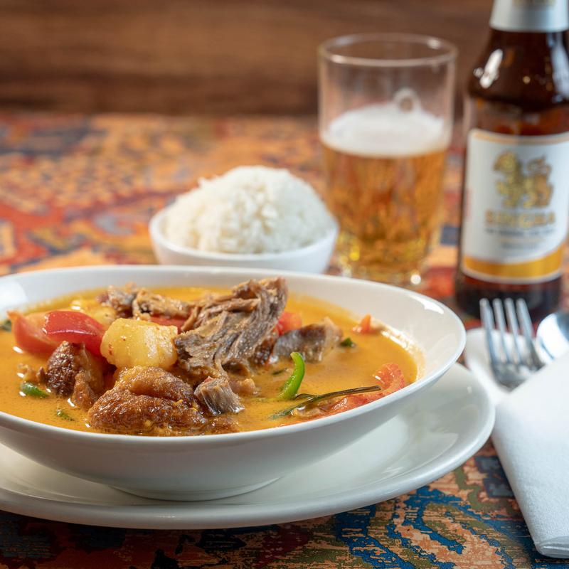 menu item 4 of 13, Red Curry (Panang)