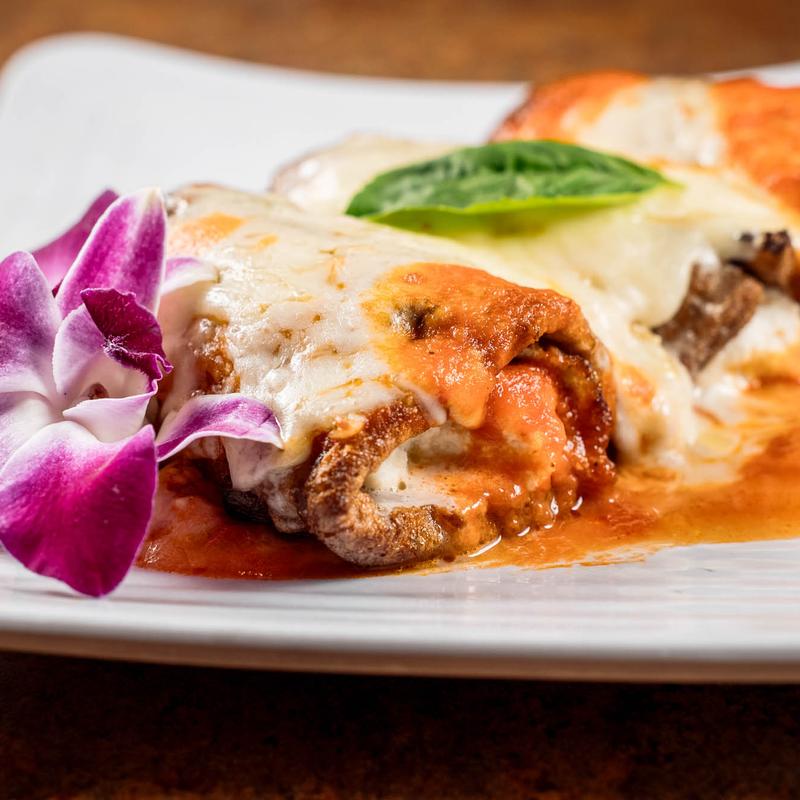menu item 13 of 17, Eggplant Rollatini
