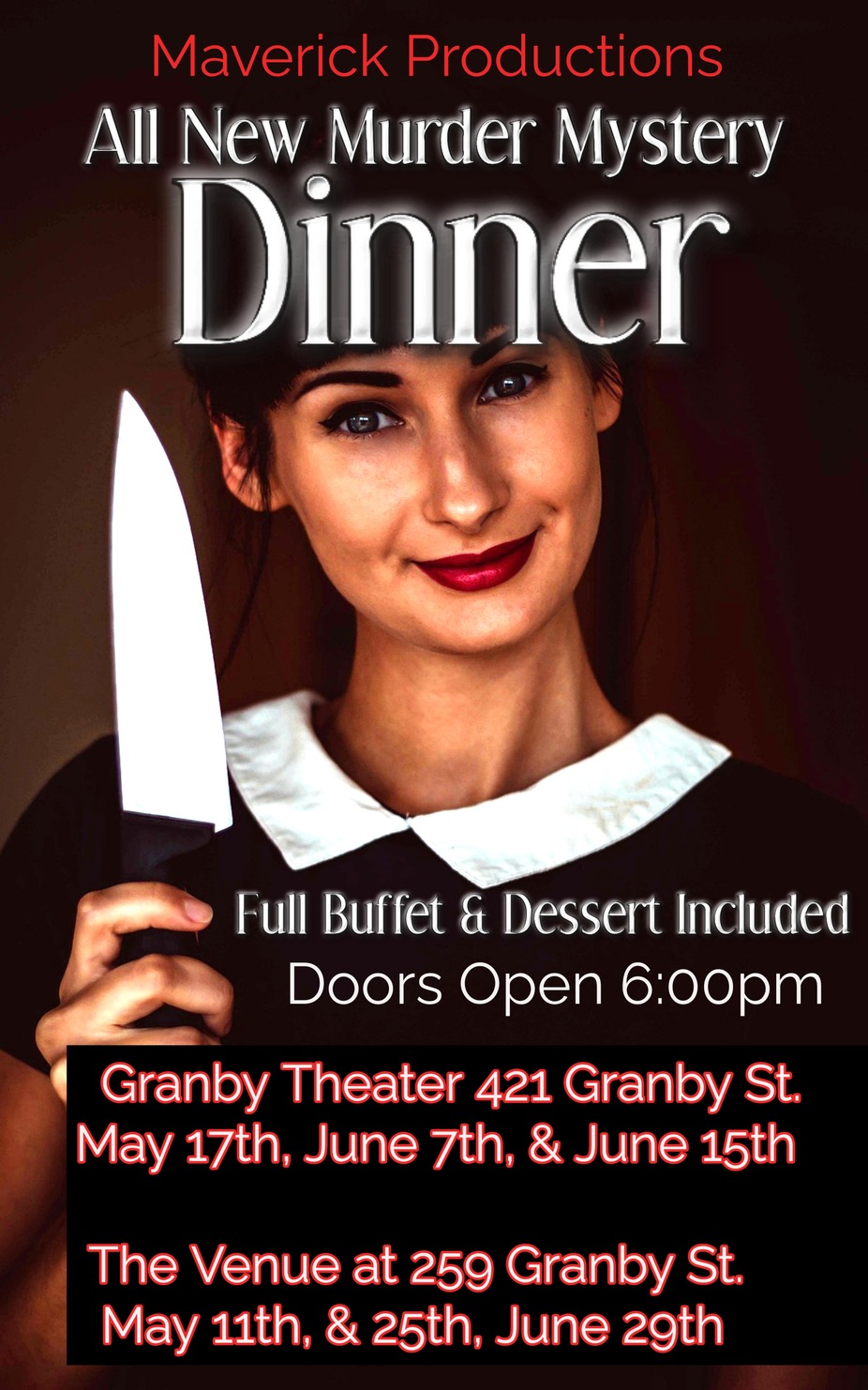 ALL NEW Murder Mystery Dinner event photo