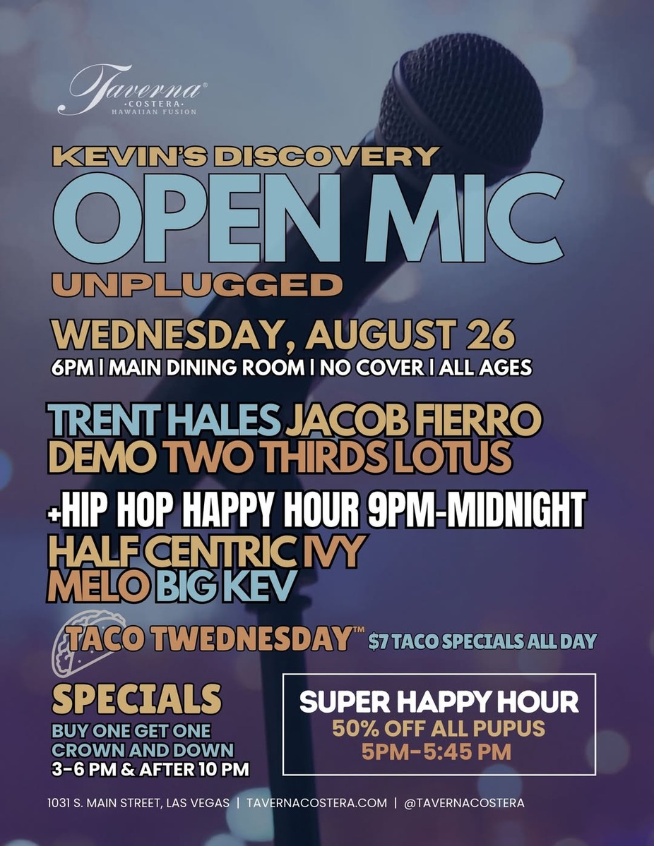 Open Mic event photo