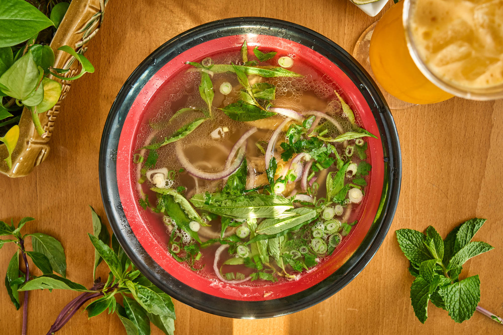 Dark Meat pho soup