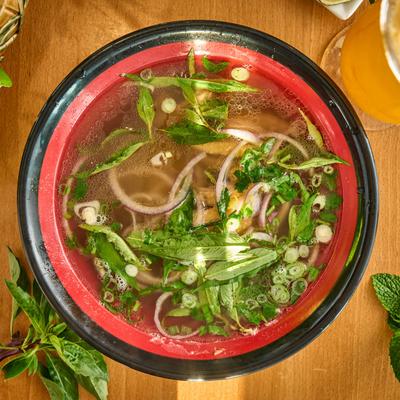 Dark Meat pho soup.