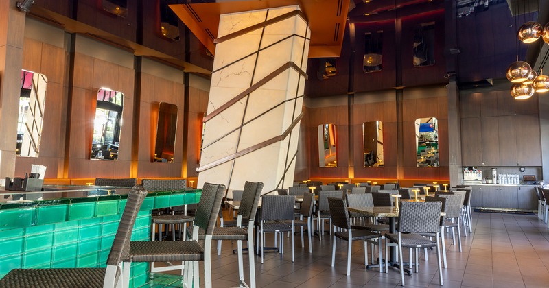 Interior, seating area