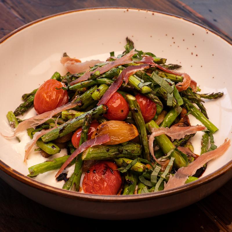 *new * ROASTED ASPARAGUS photo