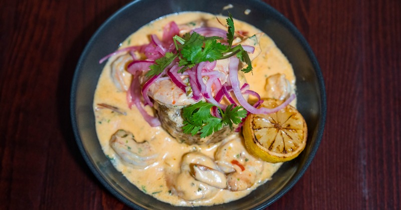 Mofongo Con Camarones