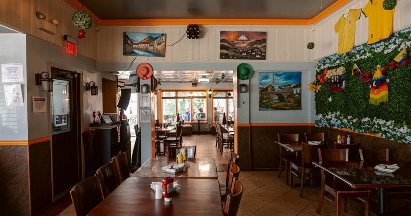 Interior, dining area