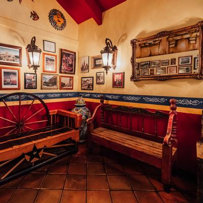 Interior, retro and rustic decor