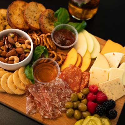 Charcuterie board.