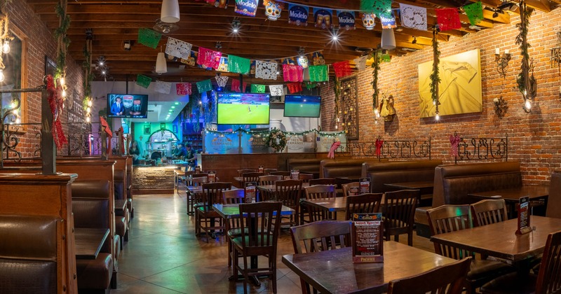 Interior, dining area