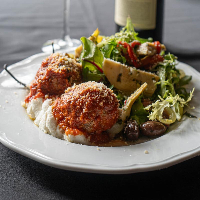 Italian Meatball Salad photo