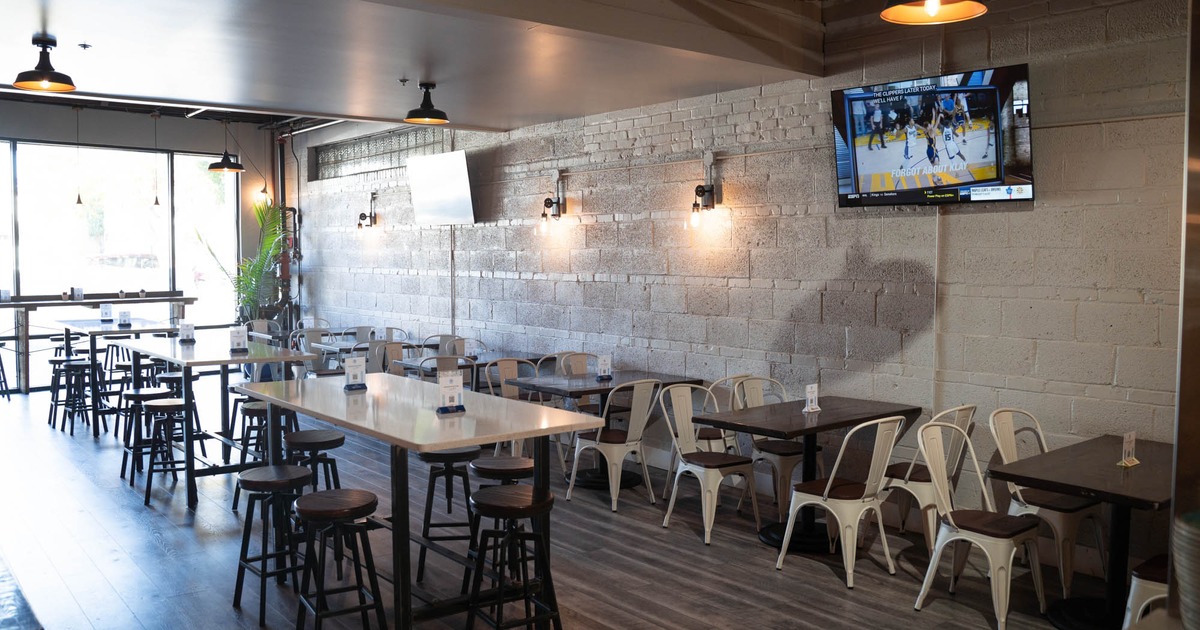 Interior, dining area