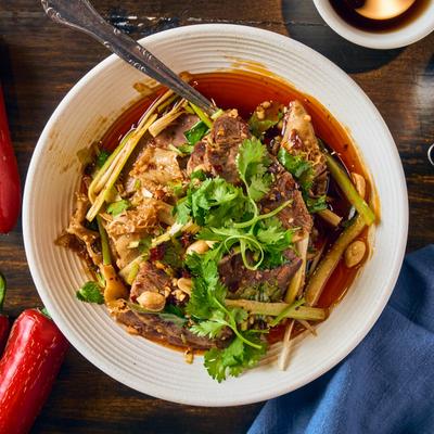 Beef with Chinese Vegetables.