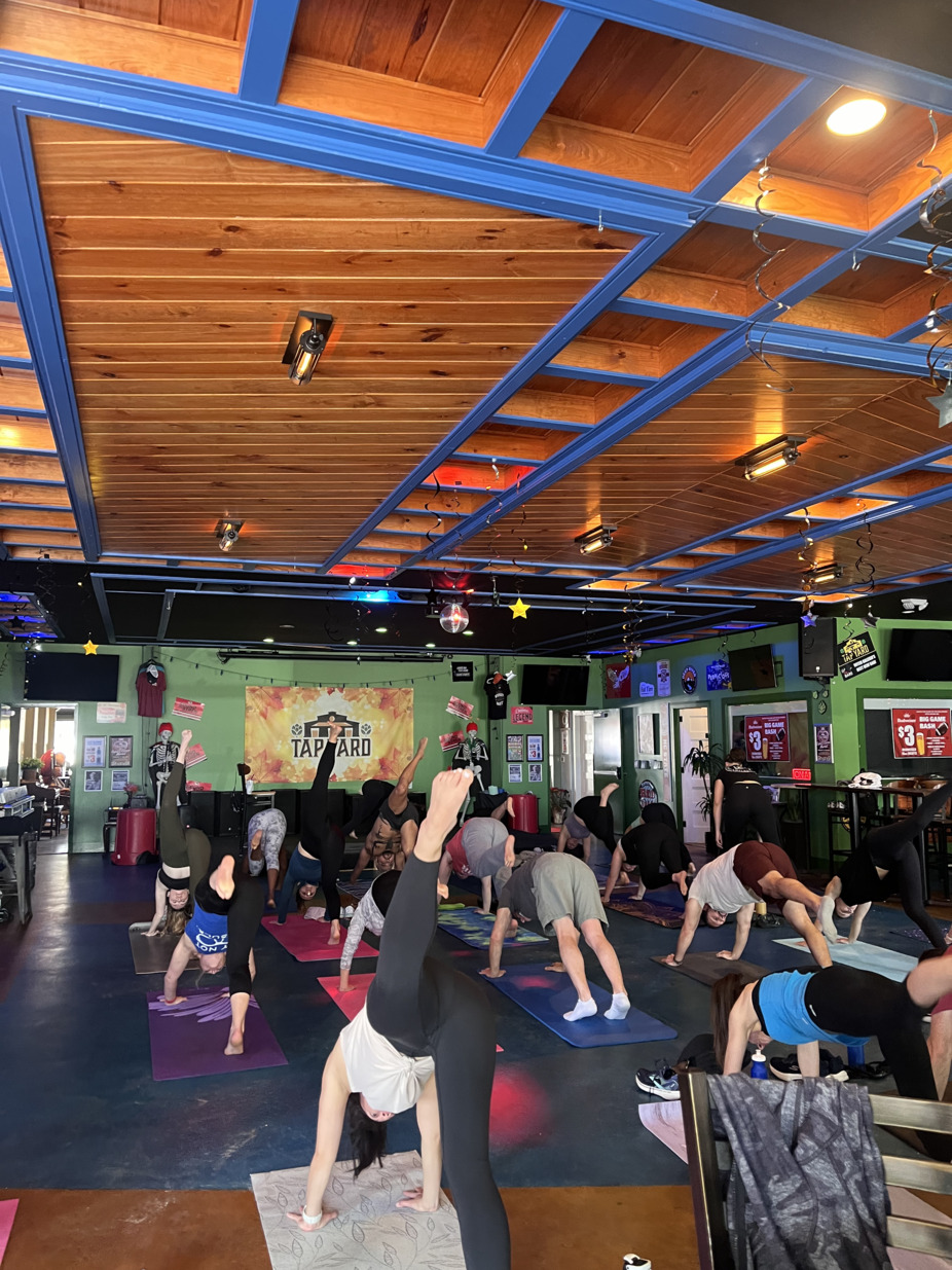 Yoga Flow with Arrichion East Raleigh event photo