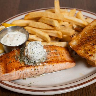 Fresh Grilled Salmon.