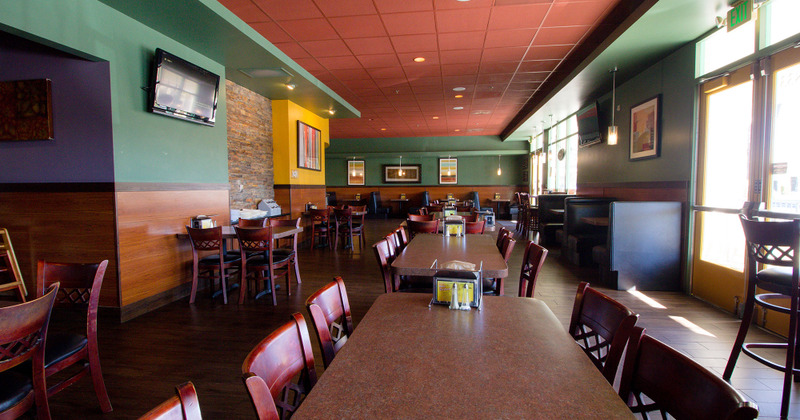 Interior, dining area