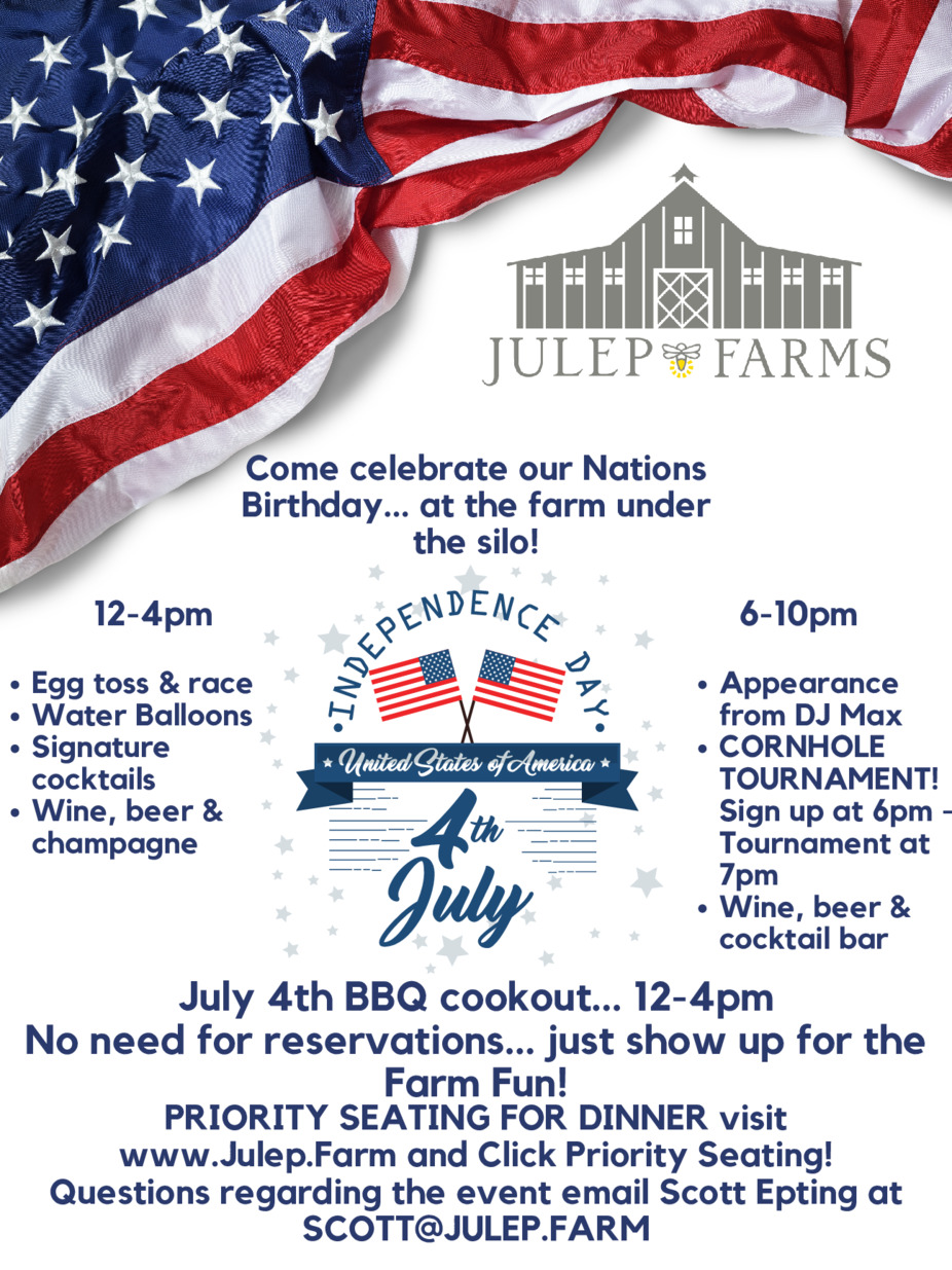 Julep Farms - Dillard, GA